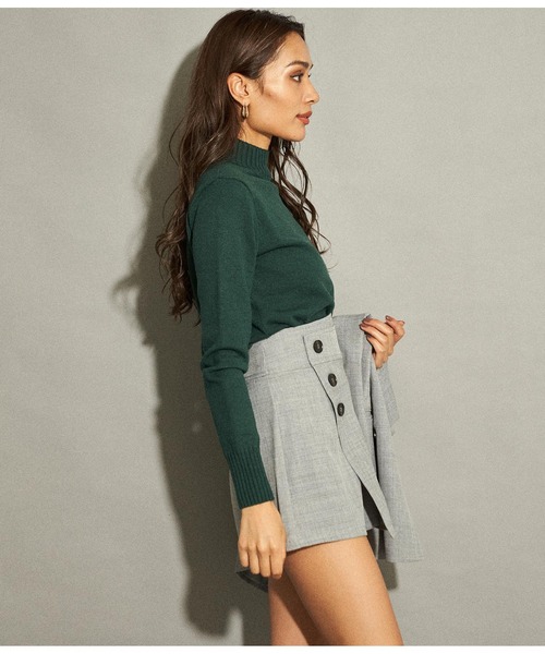 ANAP（アナップ）の「リネンライクラップショートパンツ【セットアップ着用可】（その他パンツ・レディース・モカ/グレー・M/S）」の7枚目の写真