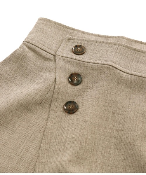 ANAP（アナップ）の「リネンライクラップショートパンツ【セットアップ着用可】（その他パンツ・レディース・モカ/グレー・M/S）」の12枚目の写真
