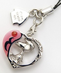 SAINTS（セインツ）の「『SAINTS×SNOOPY』ハートスヌーピーゴルフキーホルダー 携帯ストラップ スヌーピーコラボアイテム（キーホルダー）」