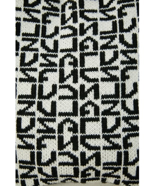 AZUL by moussy(アズールバイマウジー)の「MONOGRAM KNIT MARCHE BAG/モノグラムニットマルシェバッグ(ショルダーバッグ・メンズ・ホワイト系その他/ブラック系その他・FREE)」の15枚目の写真
