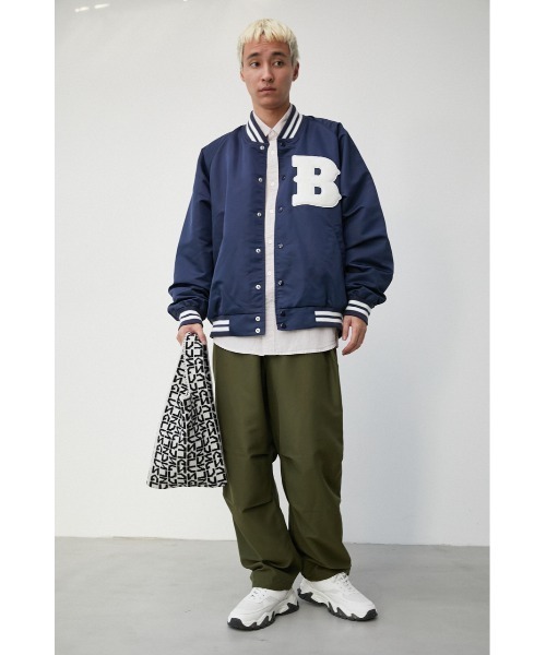 AZUL by moussy(アズールバイマウジー)の「MONOGRAM KNIT MARCHE BAG/モノグラムニットマルシェバッグ(ショルダーバッグ・メンズ・ホワイト系その他/ブラック系その他・FREE)」の16枚目の写真
