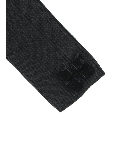 MIRO AMURETTE(ミロアミュレット)の「neck ribbon knit/ネックリボンニット(ニット/セーター・レディース・ブラック・FREE)」の17枚目の写真