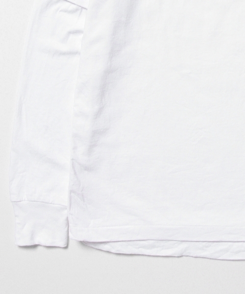 Sanca(サンカ)の「Sanca×BEAMS / 別注 天竺 レイヤード Tシャツ(Tシャツ/カットソー・メンズ・ホワイト/グレー・2/1/3/4)」の15枚目の写真