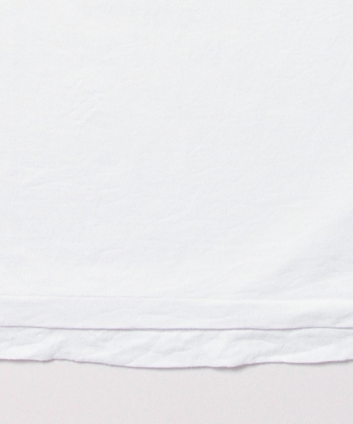 Sanca(サンカ)の「Sanca×BEAMS / 別注 天竺 レイヤード Tシャツ(Tシャツ/カットソー・メンズ・ホワイト/グレー・2/1/3/4)」の8枚目の写真