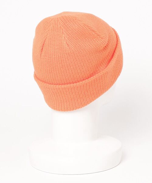 VOLCOM(ボルコム)の「【VOLCOM】VOLCOM WKWEAR BEANIE(ニットキャップ/ビーニー・メンズ・ブラック/オレンジ・O/S)」の3枚目の写真