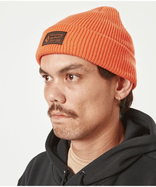 VOLCOM(ボルコム)の「【VOLCOM】VOLCOM WKWEAR BEANIE(ニットキャップ/ビーニー・メンズ・ブラック/オレンジ・O/S)」の13枚目の写真