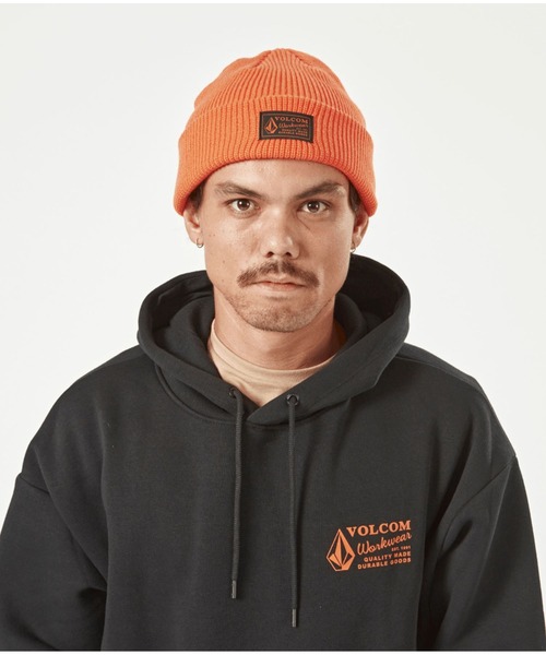 VOLCOM(ボルコム)の「【VOLCOM】VOLCOM WKWEAR BEANIE(ニットキャップ/ビーニー・メンズ・ブラック/オレンジ・O/S)」の17枚目の写真