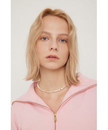 e/s BY MOJOM BEADS NECKLACE エマスライ バイモジョム ビーズ ネックレス