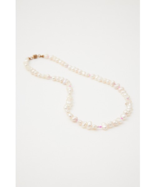 SLY（スライ）の「e/s BY MOJOM BEADS NECKLACE エマスライ バイモジョム ビーズ ネックレス（ネックレス・レディース・マルチ・FREE）」の4枚目の写真