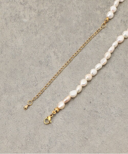 FREAK'S STORE（フリークスストア）の「スモールパールネックレス（ネックレス・レディース・シルバー・ONE SIZE）」の2枚目の写真