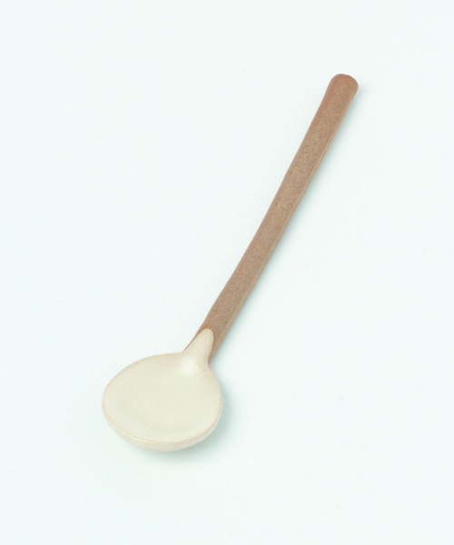 studio CLIP（スタディオクリップ）の「【daily CLIP】ポタリースプーン（カトラリー・レディース・ブラック/ホワイト/グリーン/イエロー/ピンク/ブルー・FREE）」の2枚目の写真