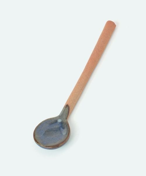 studio CLIP（スタディオクリップ）の「【daily CLIP】ポタリースプーン（カトラリー・レディース・ブラック/ホワイト/グリーン/イエロー/ピンク/ブルー・FREE）」の5枚目の写真