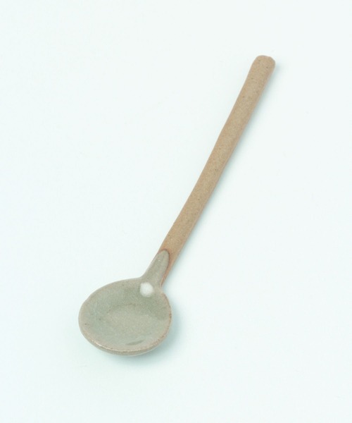 studio CLIP（スタディオクリップ）の「【daily CLIP】ポタリースプーン（カトラリー・レディース・ブラック/ホワイト/グリーン/イエロー/ピンク/ブルー・FREE）」の4枚目の写真