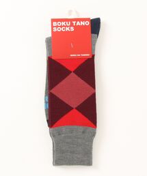 ＪＵＧＬＡＮＳ | 【BOKU HA TANOSⅡ】アーガイル柄 クルー丈ソックス / ボクハタノシイ 靴下(ソックス/靴下)