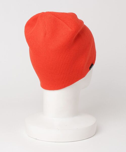 VOLCOM(ボルコム)の「【VOLCOM】WOOLCOTT BEANIE(ニットキャップ/ビーニー・メンズ・ブラック/キャメル/オレンジ系・O/S)」の4枚目の写真