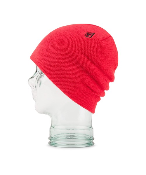 VOLCOM(ボルコム)の「【VOLCOM】WOOLCOTT BEANIE(ニットキャップ/ビーニー・メンズ・ブラック/キャメル/オレンジ系・O/S)」の3枚目の写真