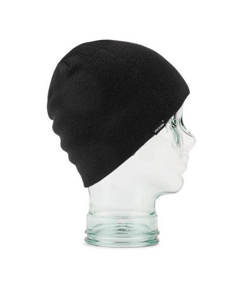 VOLCOM(ボルコム)の「【VOLCOM】WOOLCOTT BEANIE(ニットキャップ/ビーニー・メンズ・ブラック/キャメル/オレンジ系・O/S)」の5枚目の写真