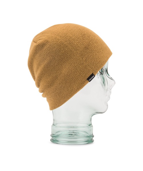 VOLCOM(ボルコム)の「【VOLCOM】WOOLCOTT BEANIE(ニットキャップ/ビーニー・メンズ・ブラック/キャメル/オレンジ系・O/S)」の6枚目の写真