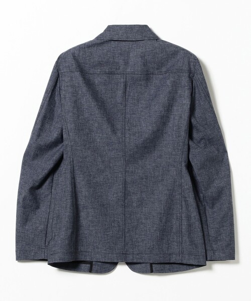 T-JACKET(ティージャケット)の「T-JACKET × Brilla per il gusto / 別注 / 別注 ストレッチシャンブレー ジャケット(その他アウター・メンズ・ブルー系その他4・M/XS/L/S)」の5枚目の写真
