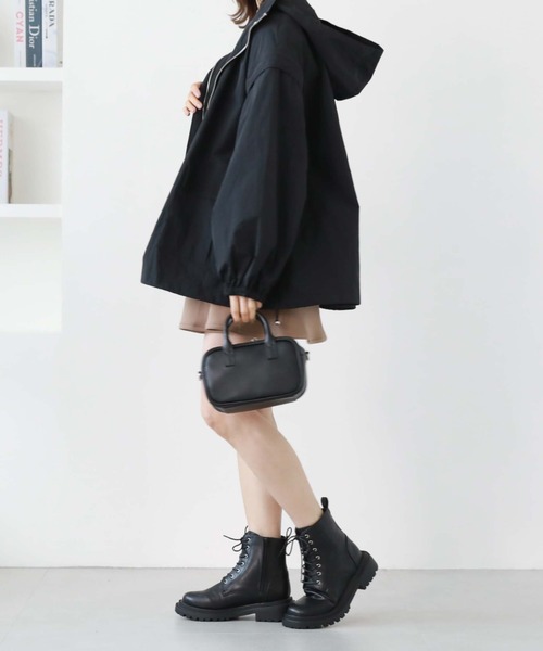 archives(アルシーヴ)の「レースアップブーツ(ブーツ・レディース・ブラウン/ブラック・MEDIUM/LARGE)」の10枚目の写真