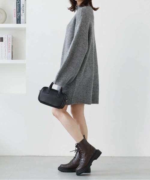 archives(アルシーヴ)の「レースアップブーツ(ブーツ・レディース・ブラウン/ブラック・MEDIUM/LARGE)」の17枚目の写真