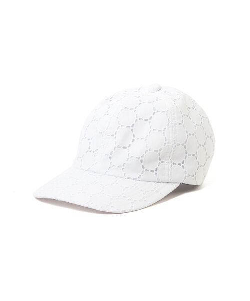 Ray BEAMS（レイビームス）の「MASTER&CO. / 6パネル キャップ（ハット・レディース・ブラック/ホワイト・ONE SIZE）」の5枚目の写真