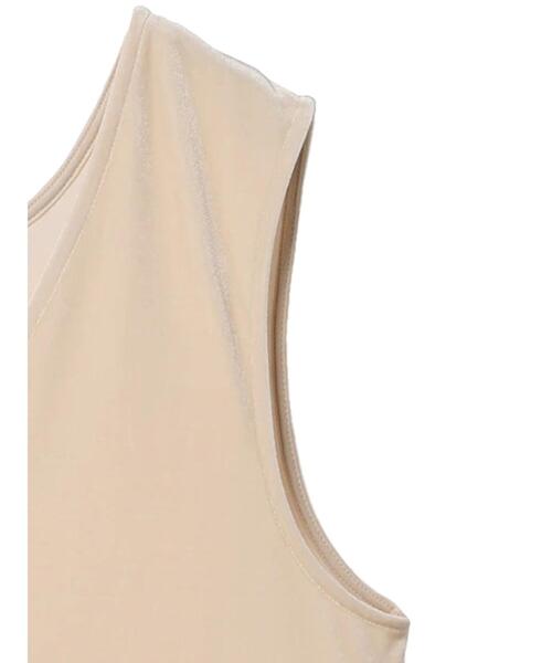 Green Parks(グリーンパークス)の「洗える2WAYベロアジャンパースカート(ジャンパースカート・レディース・ネイビー/ブラック/ホワイト系その他2・FREE)」の20枚目の写真