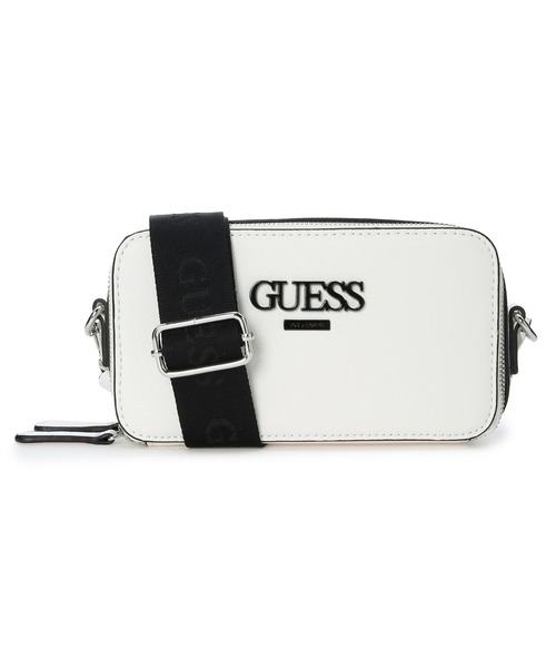 Guess(ゲス)の「LEWISTOWN Double Zip Crossbody(ショルダーバッグ・レディース・ブラック/ライトピンク/ホワイト・ONE SIZE)」の5枚目の写真