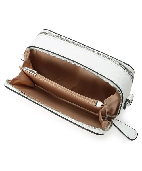 Guess（ゲス）の「LEWISTOWN Double Zip Crossbody（ショルダー