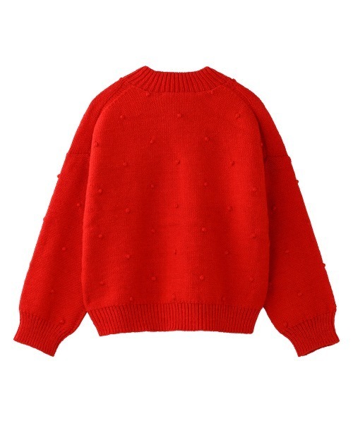 NIMES（ニーム）の「PERU KNIT ポップコーンカーディガン（カーディガン/ボレロ・レディース・ブルー/ネイビー/ホワイト・FREE）」の12枚目の写真