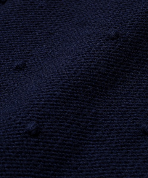 NIMES（ニーム）の「PERU KNIT ポップコーンカーディガン（カーディガン/ボレロ・レディース・ブルー/ネイビー/ホワイト・FREE）」の16枚目の写真