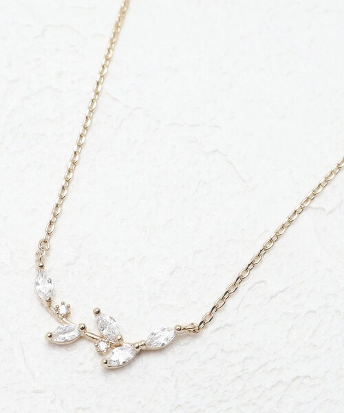 index（インデックス）の「◆クリアガラスネックレス（ネックレス・レディース・シルバー/ゴールド・00）」の4枚目の写真