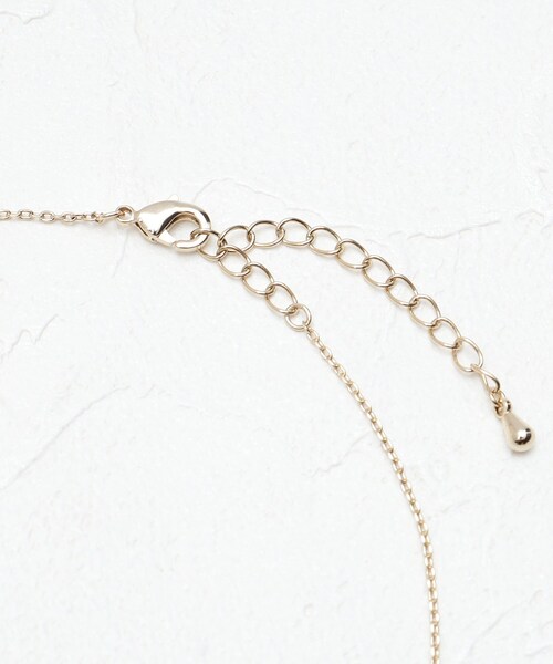 index（インデックス）の「◆クリアガラスネックレス（ネックレス・レディース・シルバー/ゴールド・00）」の5枚目の写真