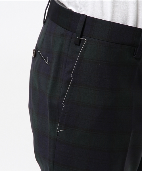 PT01（ピーティーゼロウーノ）の「PT01 ブラックウォッチパンツ