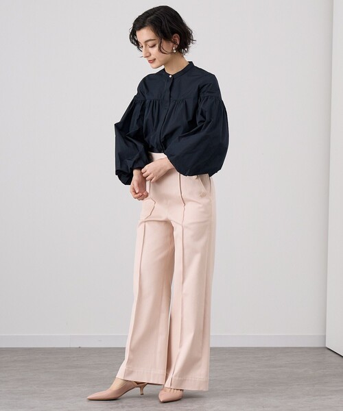 ANAYI（アナイ）の「マイクロタフタパフブラウス（シャツ/ブラウス