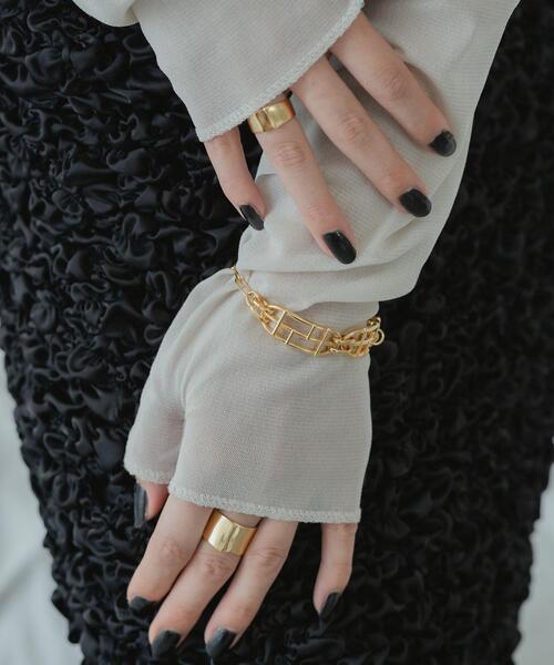 BEAUTY&YOUTH UNITED ARROWS(ビューティーアンドユースユナイテッドアローズ)の「<LAPUIS>Splash Coil ブレスレット(ブレスレット・レディース・ゴールド/シルバー・FREE)」の1枚目の写真