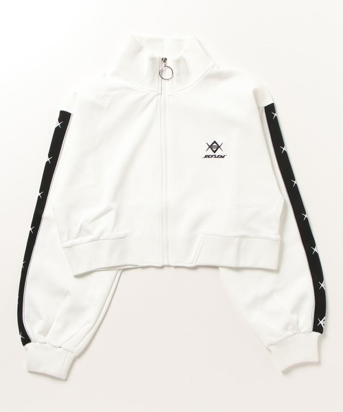REFLEM(レフレム)の「『REFLEM/レフレム』クロップドラインジャージ(ジャージ・レディース・ブラック/ホワイト・FREE)」の19枚目の写真