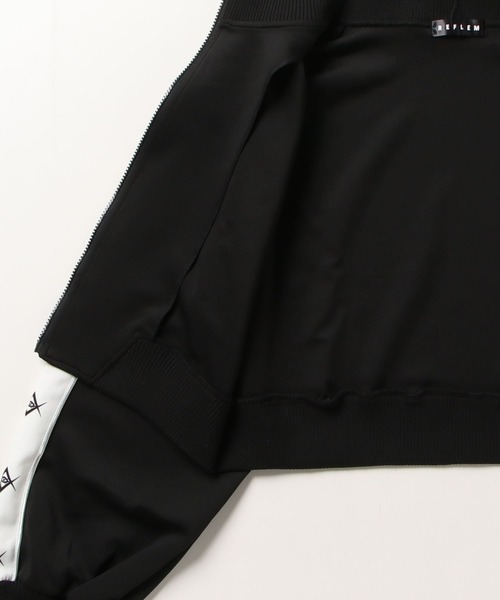 REFLEM(レフレム)の「『REFLEM/レフレム』クロップドラインジャージ(ジャージ・レディース・ブラック/ホワイト・FREE)」の18枚目の写真