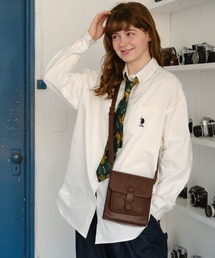 MONO-MART LADY'S | ヴィンテージライクフェイクレザーミニショルダーバック(ショルダーバッグ)