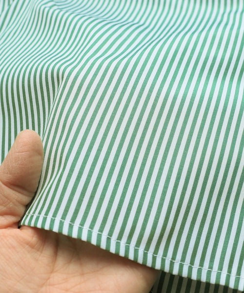 reca(レカ)の「【ZOZOTOWN限定】先染めストライプビックシャツ(シャツ/ブラウス・レディース・ピンク/ネイビー/グリーン・FREE)」の15枚目の写真