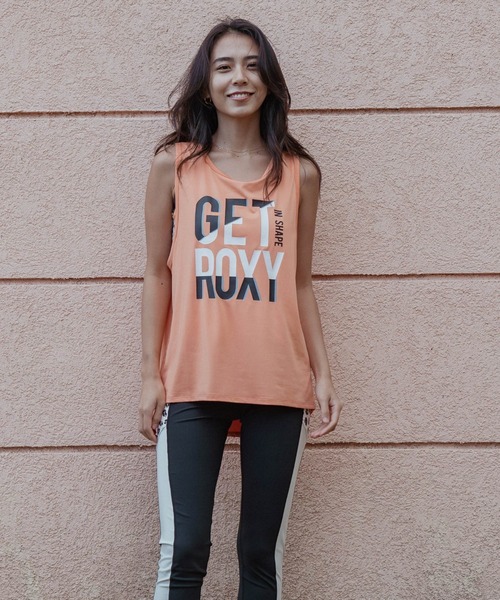 ROXY(ロキシー)の「ON MY WAY/ロキシータンクトップ(タンクトップ・レディース・ホワイト/オレンジ/ブラック・SMALL/MEDIUM/LARGE)」の3枚目の写真