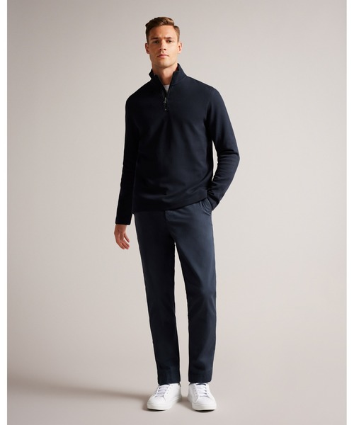 Ted Baker（テッドベーカー）の「MORRIC ハーフジップ ファネルネック トップス（スウェット・メンズ・ネイビー・2/3/4/5）」の6枚目の写真