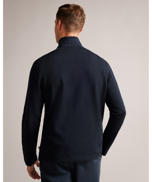 Ted Baker（テッドベーカー）の「MORRIC ハーフジップ ファネルネック トップス（スウェット・メンズ・ネイビー・2/3/4/5）」の7枚目の写真