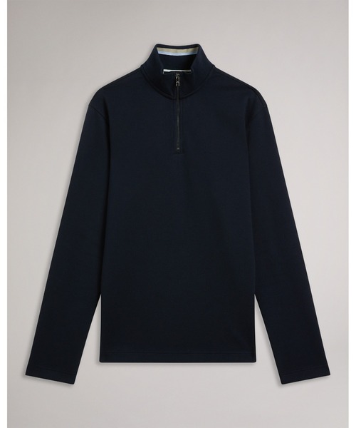 Ted Baker（テッドベーカー）の「MORRIC ハーフジップ ファネルネック トップス（スウェット・メンズ・ネイビー・2/3/4/5）」の8枚目の写真