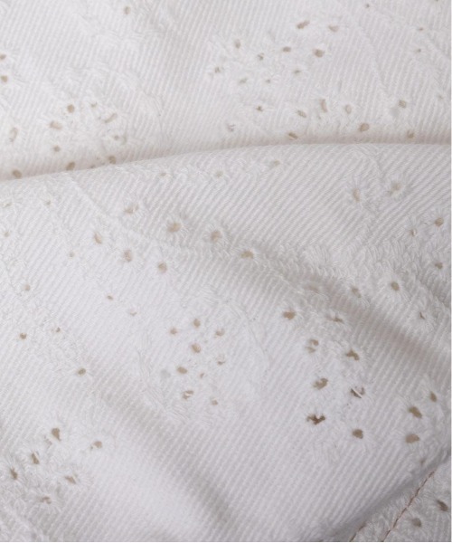 RANDA(ランダ)の「ハイウエストストレートデニム(デニムパンツ・レディース・ブラック/ブルー/ホワイト・0/1)」の9枚目の写真