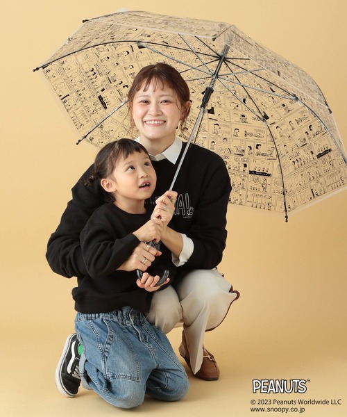 LEPSIM（レプシィム）の「【PEANUTS】プリントスウェット(KIDS)　186681（Tシャツ/カットソー・キッズ・ブラック/オフホワイト・SMALL/MEDIUM）」の6枚目の写真