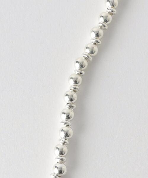 JAMIRAY（ジャミレイ）の「＜JAMIRAY＞ MIX BEADS SRT ネックレス ＜Select by EMMEL REFINES＞（ネックレス・レディース・シルバー・FREE）」の4枚目の写真