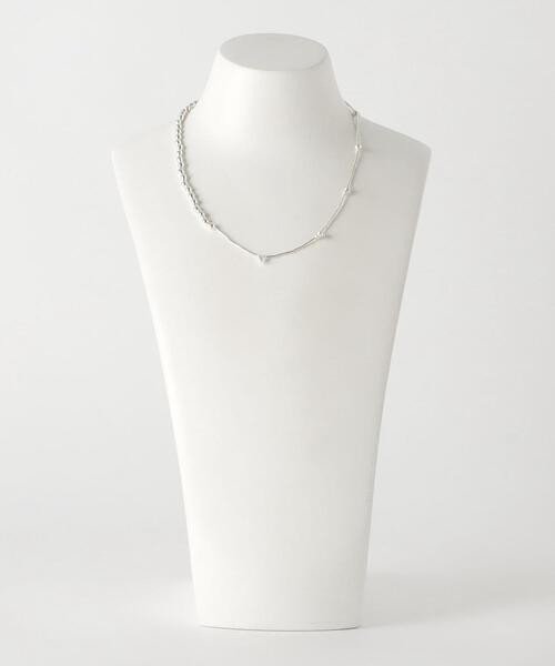 JAMIRAY（ジャミレイ）の「＜JAMIRAY＞ MIX BEADS SRT ネックレス ＜Select by EMMEL REFINES＞（ネックレス・レディース・シルバー・FREE）」の7枚目の写真