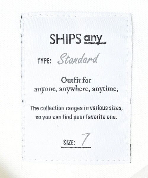 SHIPS any(シップス エニィ)の「SHIPS any: STANDARD ボートネック ボーダー ロンT 2023 <MENS>(Tシャツ/カットソー・メンズ・オフホワイト・6/7/8/9)」の4枚目の写真