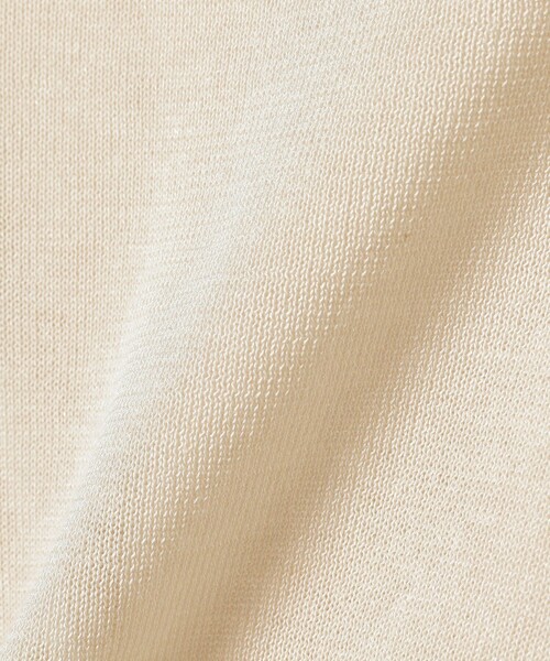 B:MING by BEAMS（ビーミングバイビームス）の「B:MING by BEAMS / ウォッシャブル ニット Tシャツ（Tシャツ/カットソー・レディース・ネイビー/アイボリー/グレー系その他・FREE）」の22枚目の写真